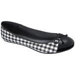 Cute houndstooth flats.  Purchase here.