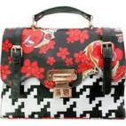 Love the mixed prints on this bag!  Purchase here.